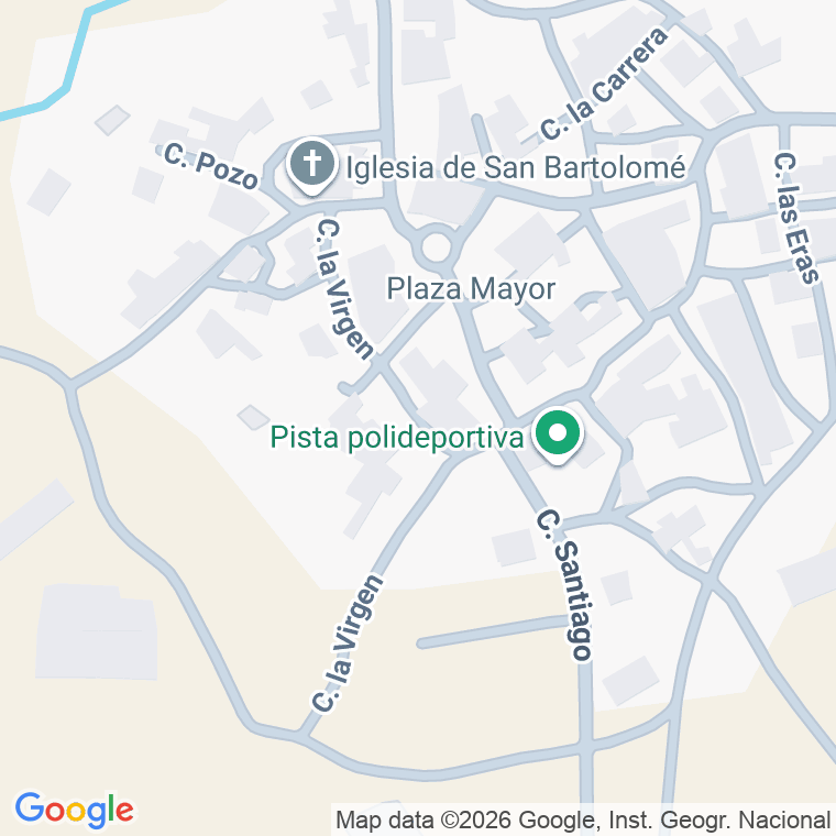 Código postal de Calle Virgen (la) en Campisabalos