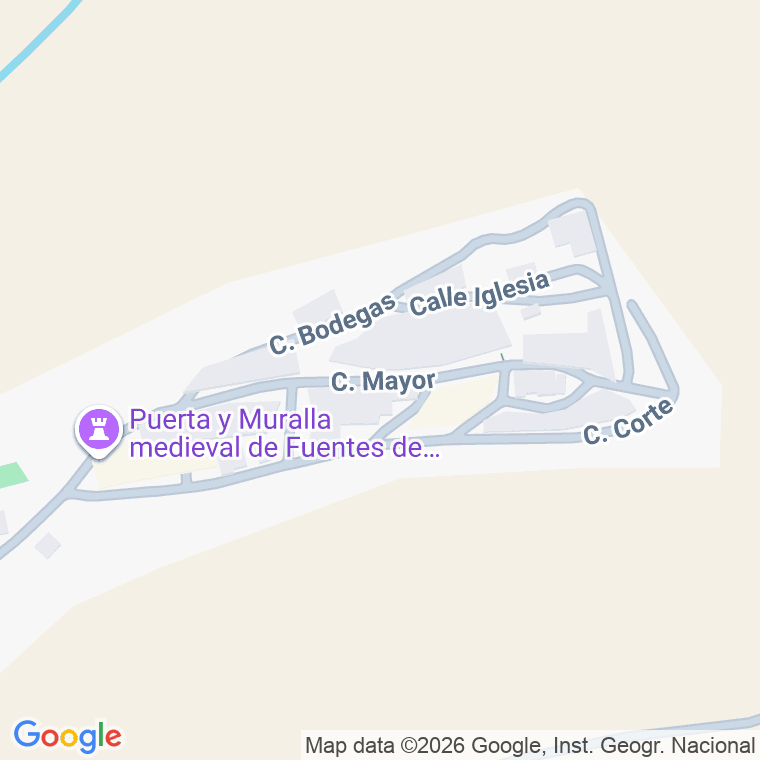 Código postal de Calle Mayor (f) en Fuentes de la Alcarria