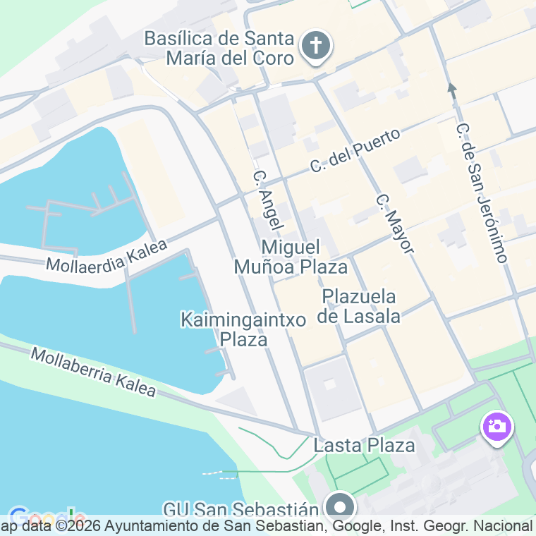 Código postal de Mari en Donostia-san Sebastian
