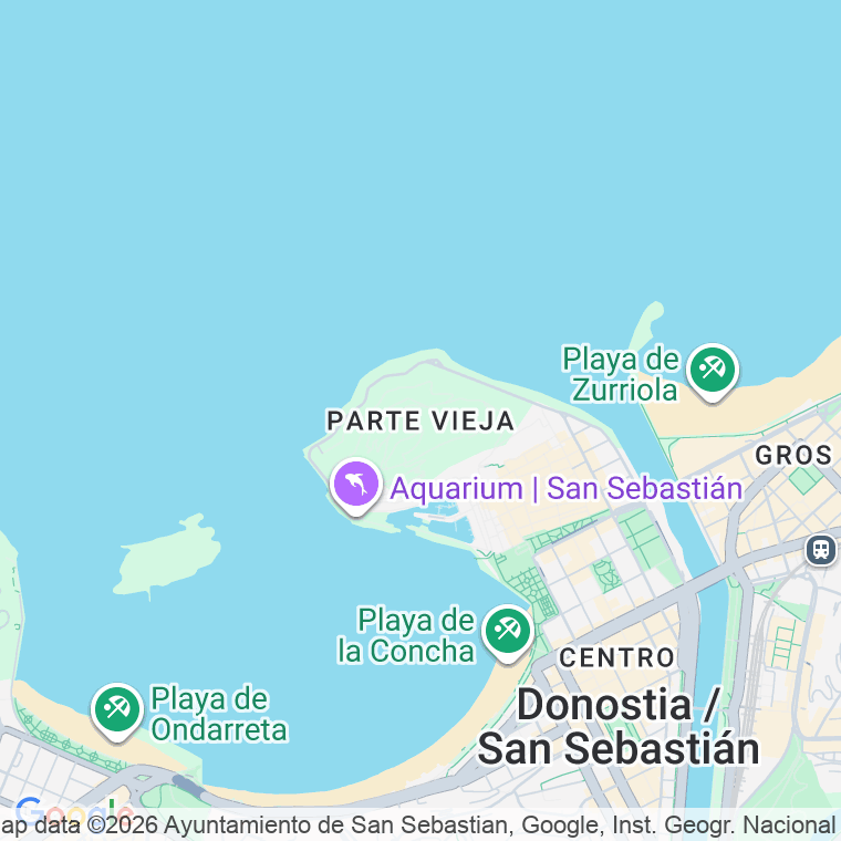 Código postal de San Juan en Donostia-san Sebastian