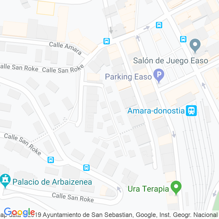 Código Postal calle Alto De Amara en Donostia-San Sebastian