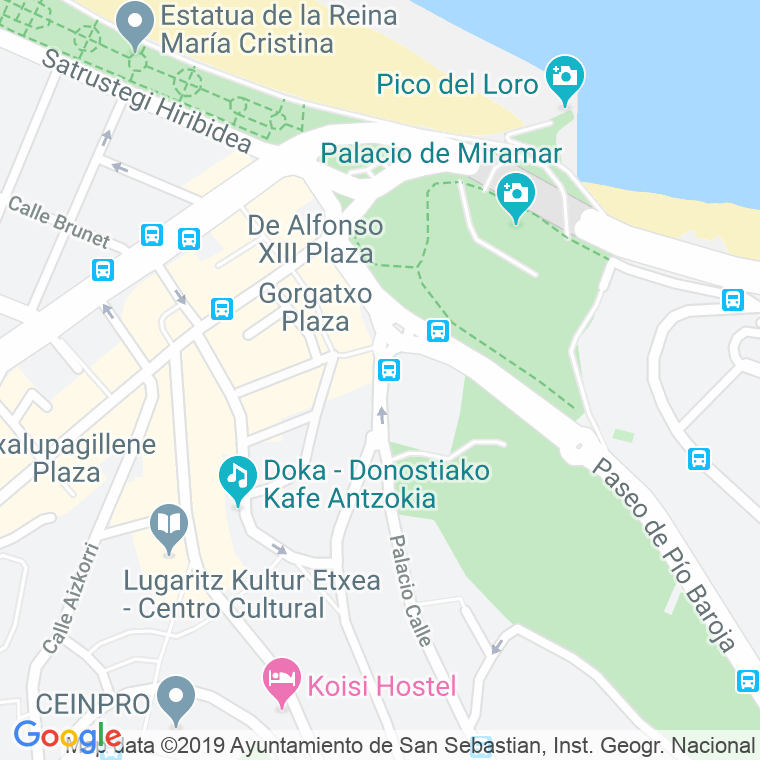 Código Postal calle Mikeletes, pasealekua en Donostia-San Sebastian