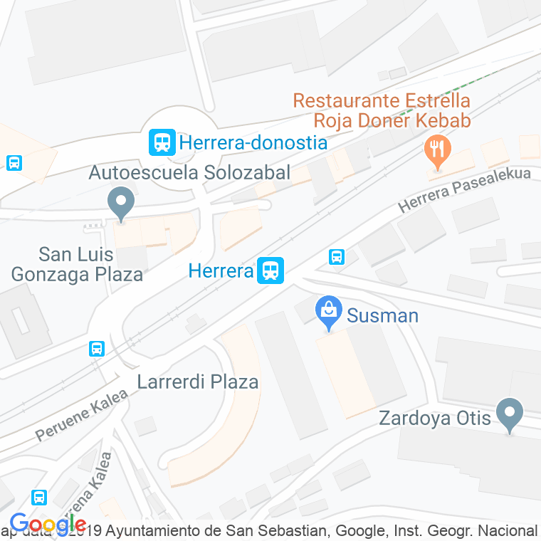 Código Postal calle Herrera, paseo en Donostia-San Sebastian