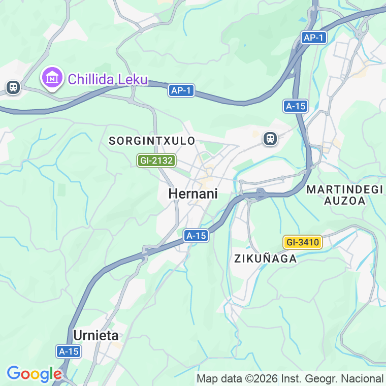 Código postal de Hernani en Guipuzcoa