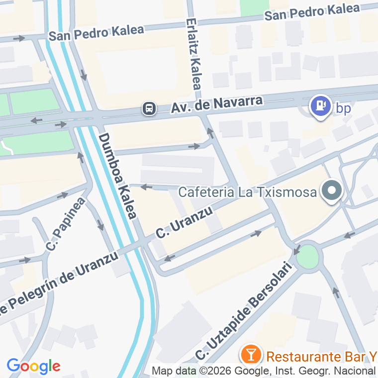 Código postal de Enkantia en Irún