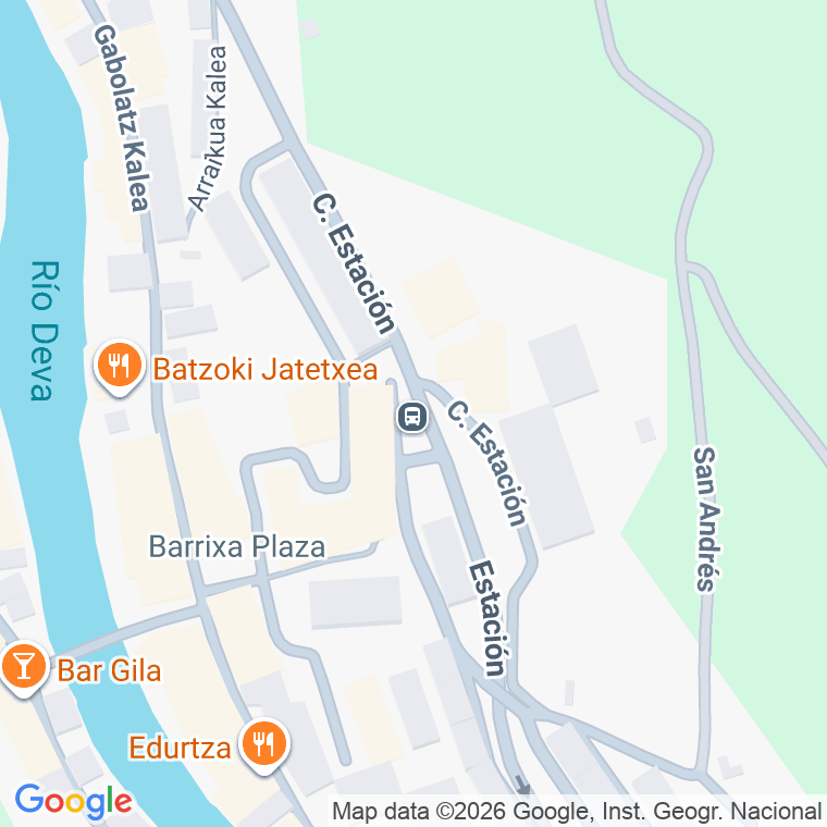 Código postal de Kalea Estaziño en Soraluze-placencia de las