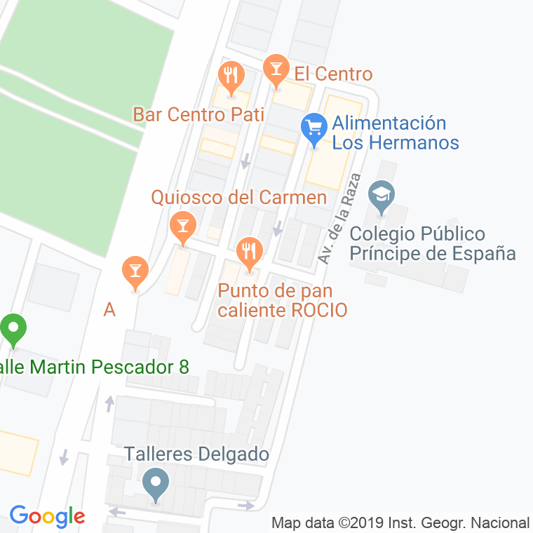 Código Postal calle Ancla, avenida en Huelva