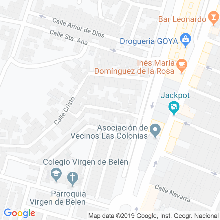 Código Postal calle Don Miguel, plaza en Huelva