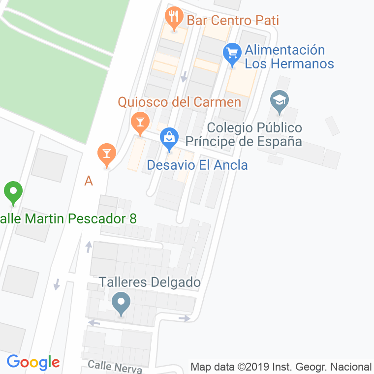 Código Postal calle Fontanilla en Huelva