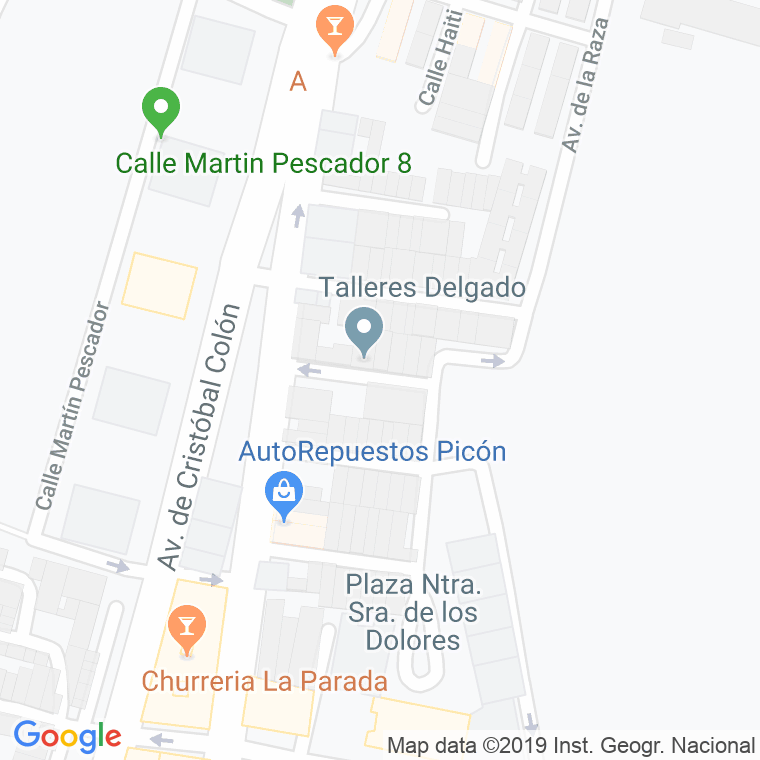 Código Postal calle Zalamea La Real en Huelva