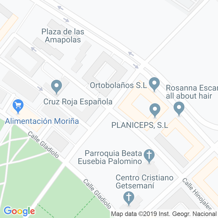 Código Postal calle Doctor Rafael Segovia en Huelva