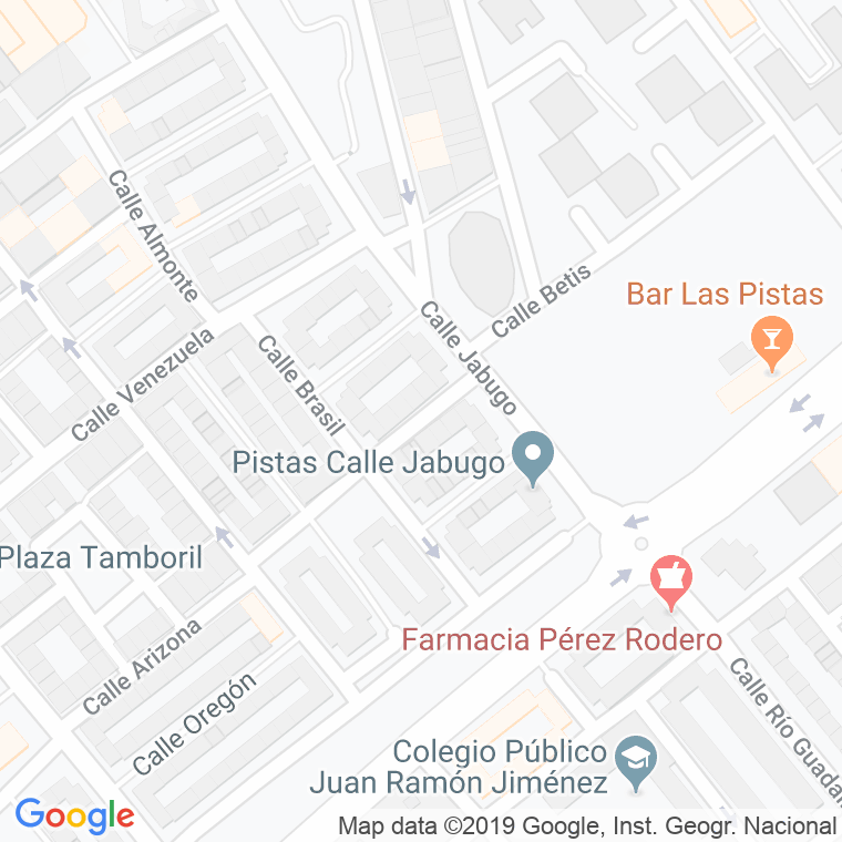 Código Postal calle Chile en Huelva