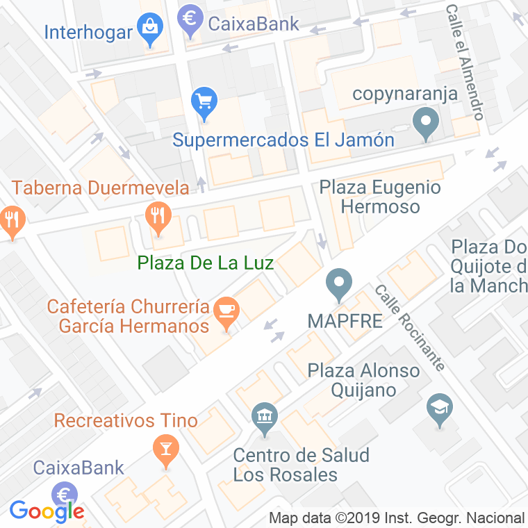 Código Postal calle Jose Maria Labrador en Huelva