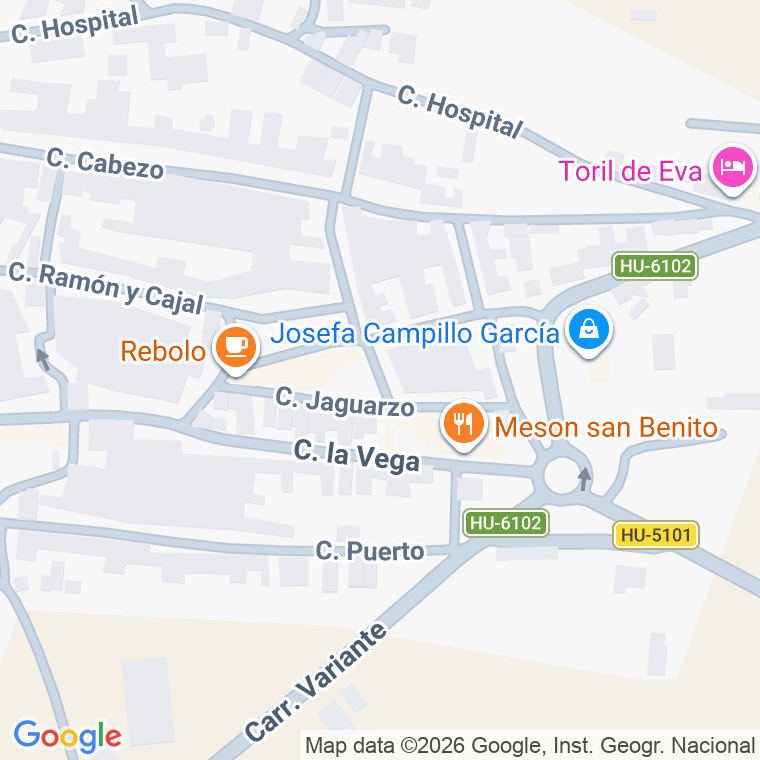 Código postal de Calle Benavente en Cerro de Andevalo (el)