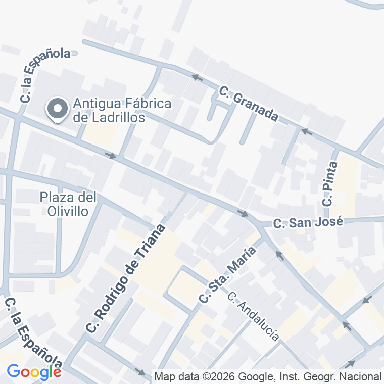 Código postal de Avda Ingeniero Montenegro en Palos de la Frontera