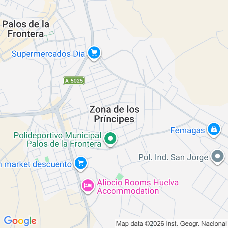 Código postal de Barda Milagros de los en Zona de los Principes