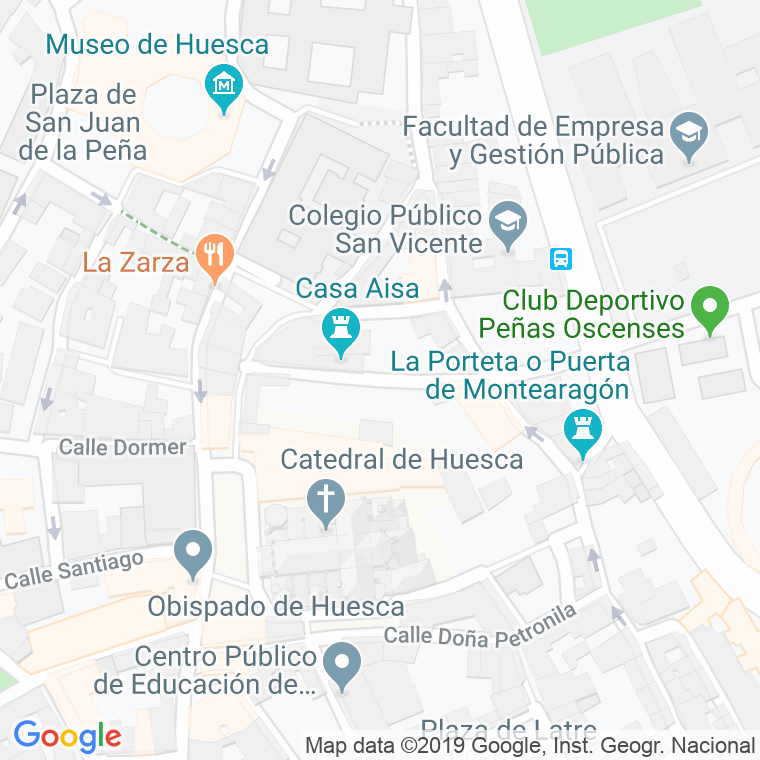 Código Postal calle Forment en Huesca