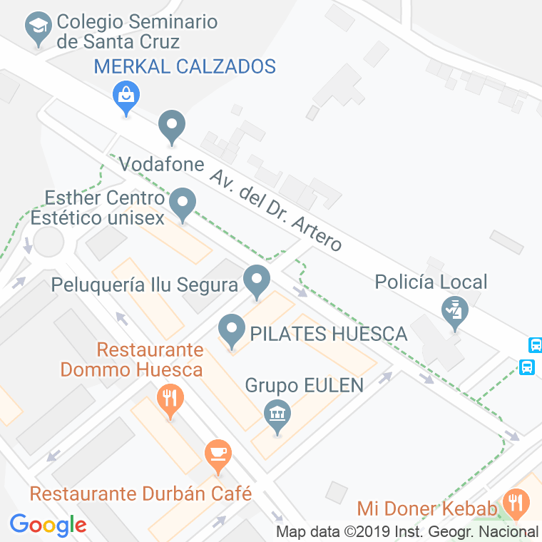 Código Postal calle Ana Abarca en Huesca