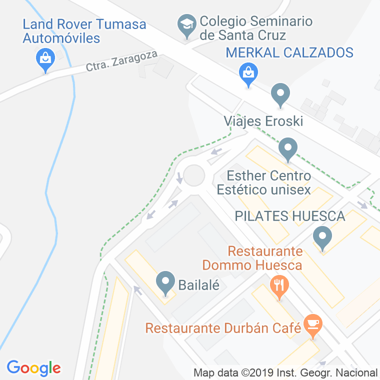 Código Postal calle Pilar Lorengar en Huesca