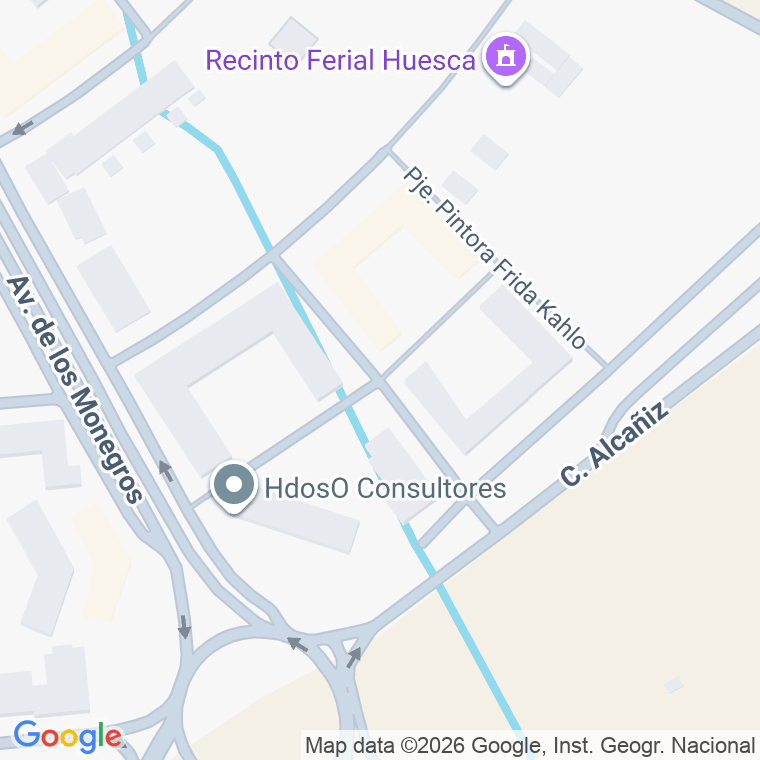 Código postal de Calle Alcalde Mariano Ponz Pied en Huesca