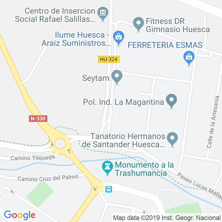 Código Postal calle Comercio en Huesca