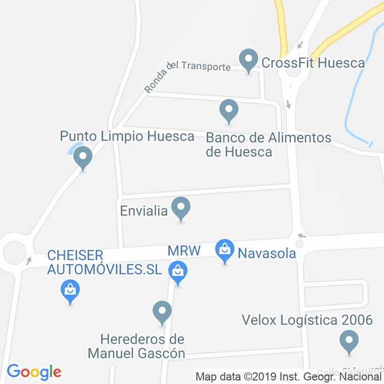 Código Postal calle Cristaleros en Huesca