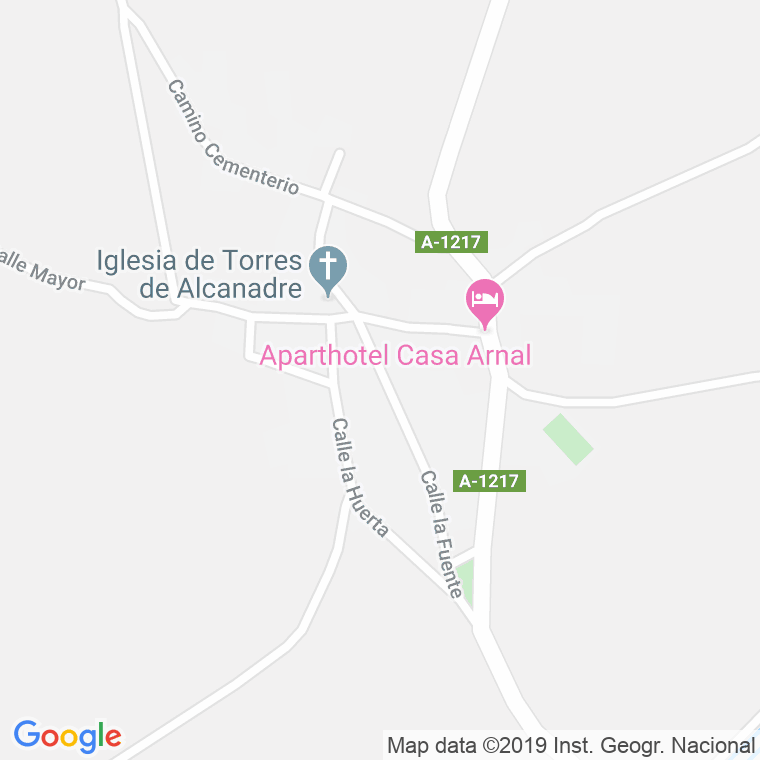 Código postal de Torres de Alcanadre en Huesca