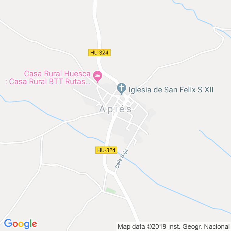 Código Postal de Apies en Huesca