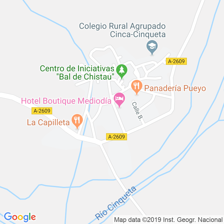 Código Postal de Plan en Huesca