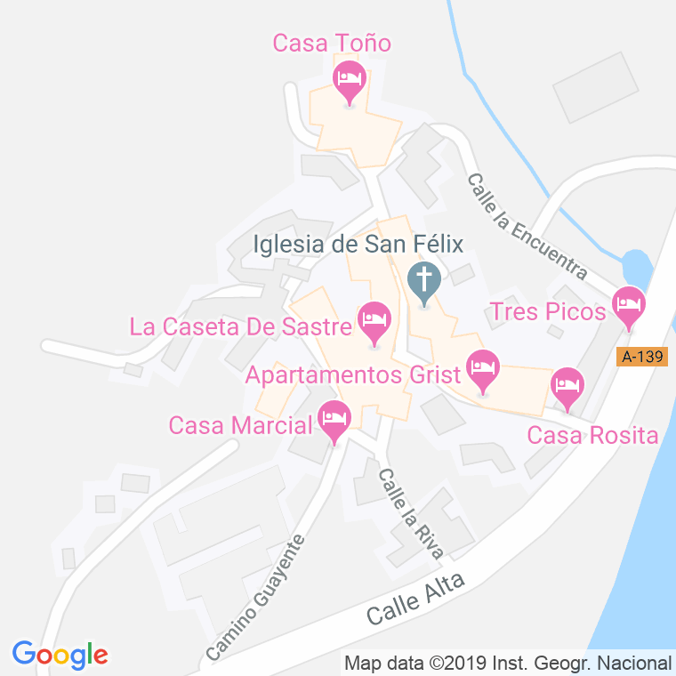 Código Postal de Eriste en Huesca