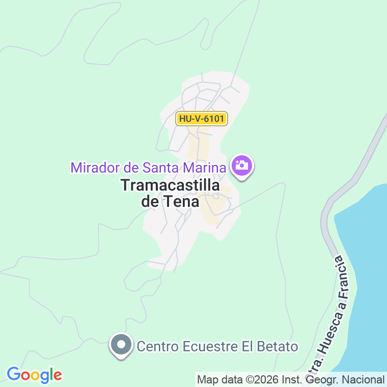 Código postal de Tramacastilla de Tena en Huesca
