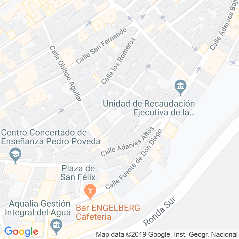 Código Postal calle Plata, La en Jaén