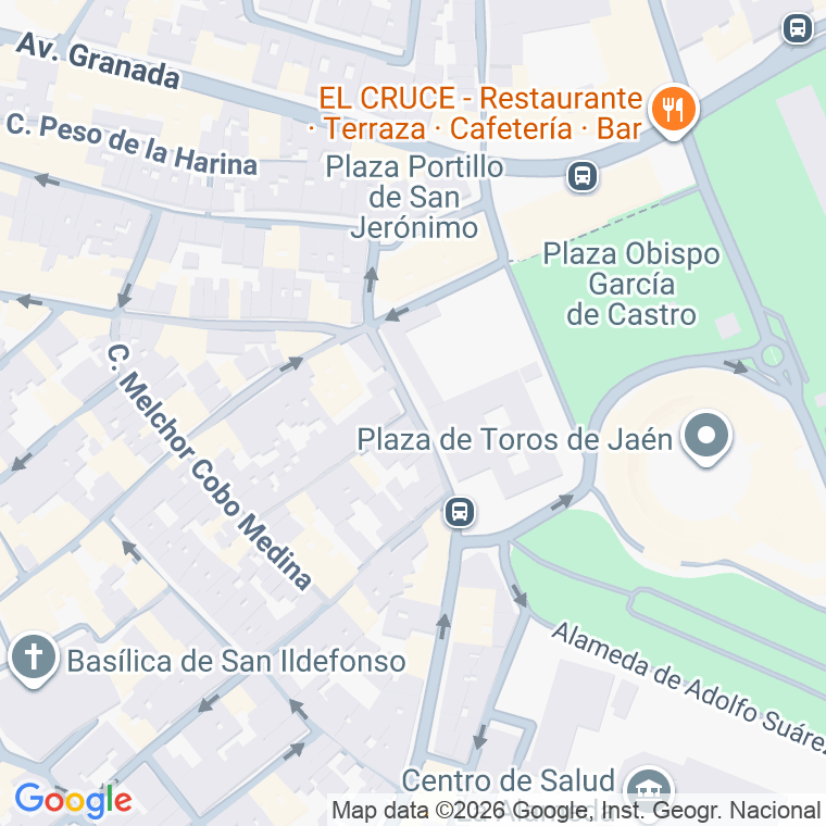 Código postal de Puerta del Angel en Jaén