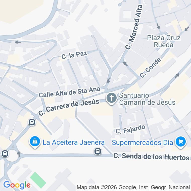 Código postal de Canton de Santa Ana en Jaén