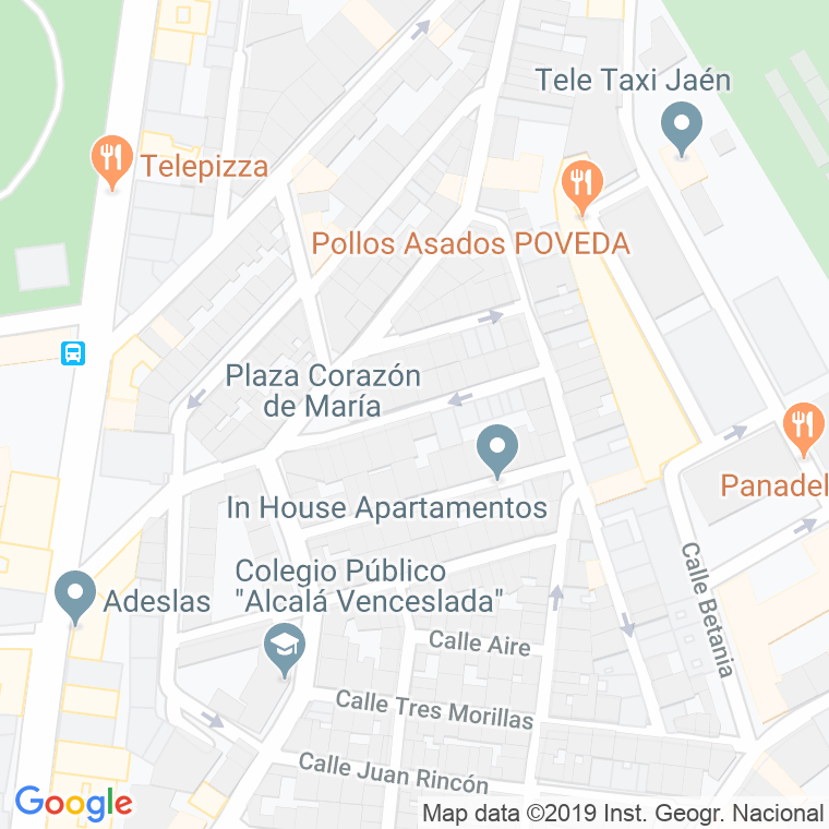 Código Postal calle Doctor Gomez Ulla en Jaén