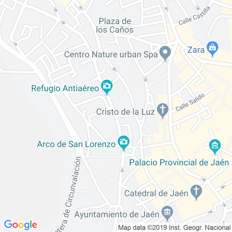 Código Postal calle Almendros Aguilar   (Impares Del 43 Al Final)  (Pares Del 52 Al Final) en Jaén