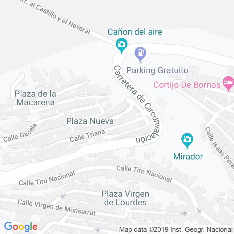 Código Postal calle Cantaor Marchena en Jaén