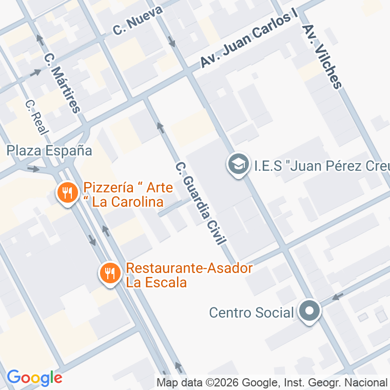 Código postal de Calle Penibetica en Carolina (la)