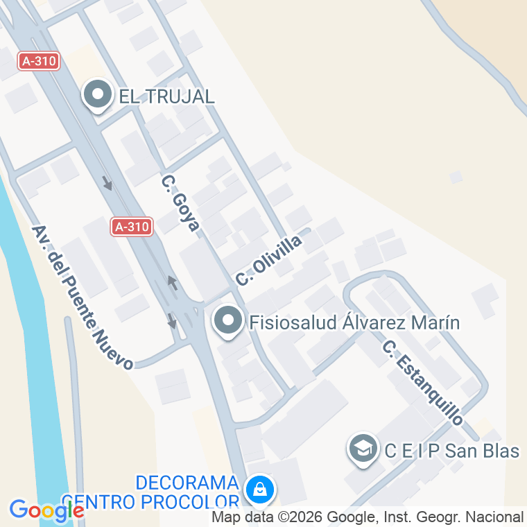 Código postal de Calle Olivilla en Puerta de Segura (la)