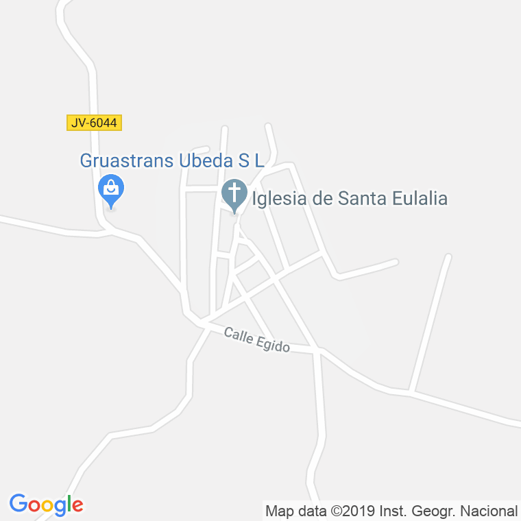 Código Postal de Santa Eulalia en Jaén