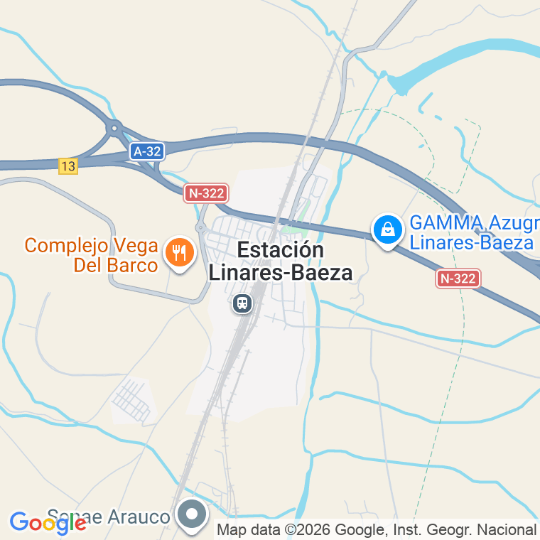 Código postal de Calle Vista Alegre Alta en Estacion Linares-baeza