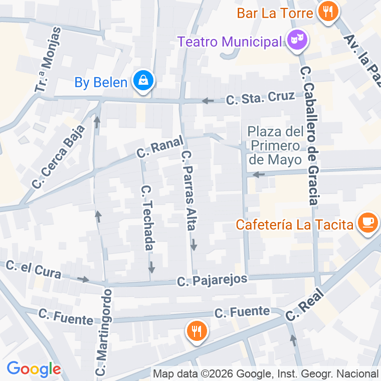 Código postal de Calle Parras Alta en Torredonjimeno