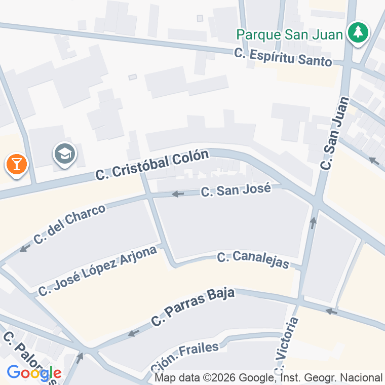 Código postal de Calle San Jose en Torredonjimeno