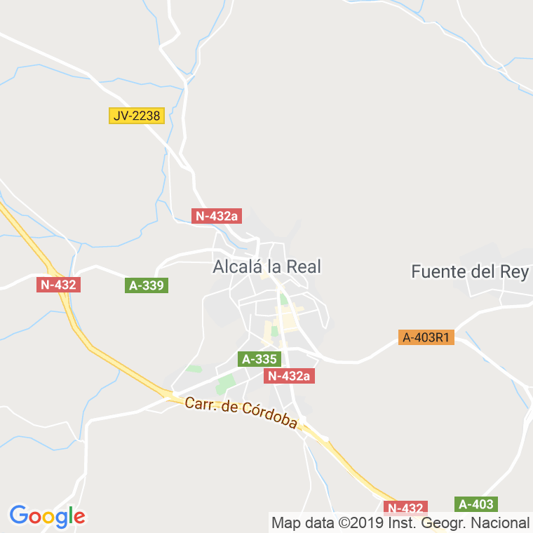 Código postal de Alcala la Real en Jaén