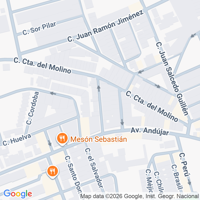 Código postal de Calle Zumacal Grande en Bailen