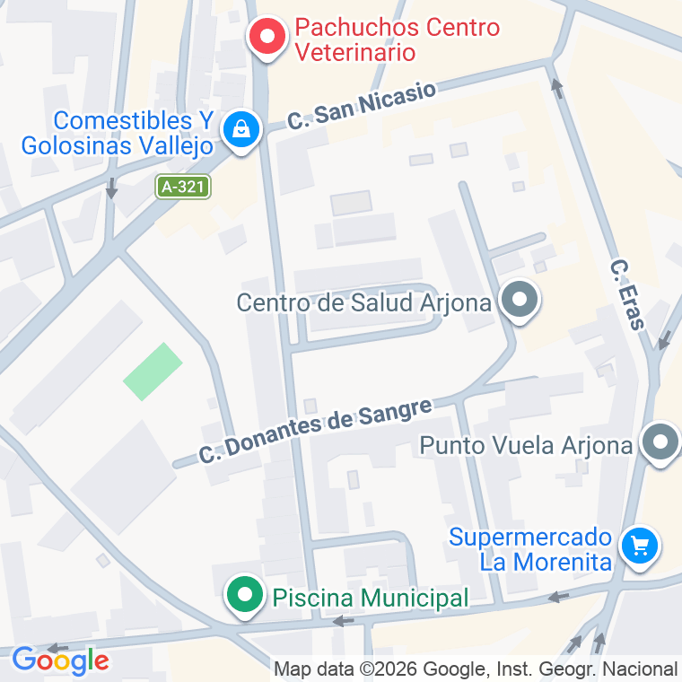 Código postal de Calle Blas Infante en Arjona