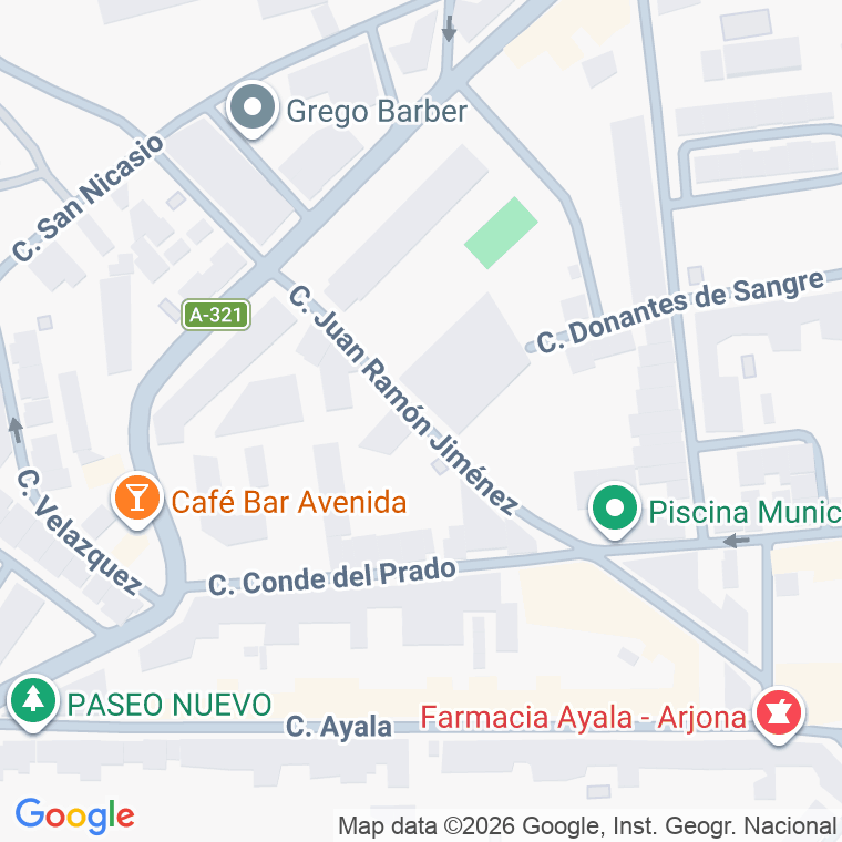 Código postal de Calle Juan Ramon Jimenez en Arjona