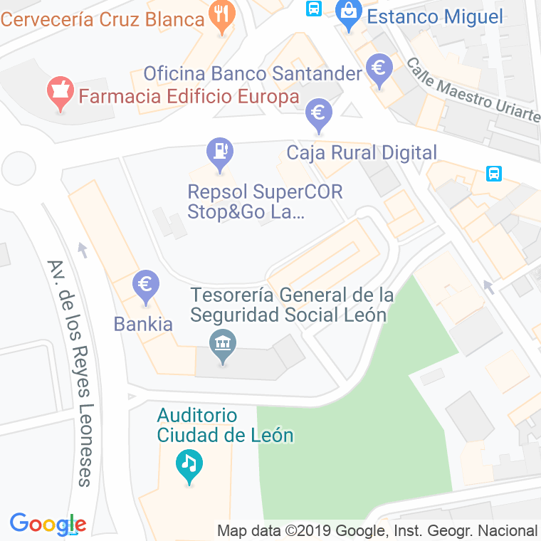 Código Postal calle Cinco De Octubre en León