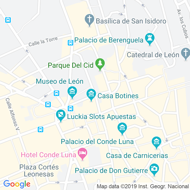 Código Postal calle Pilotos Regueral en León