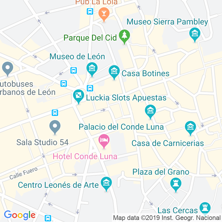 Código Postal calle Arco De Animas en León